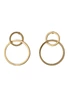 Pilgrim | Harper recycled earrings gold-plated