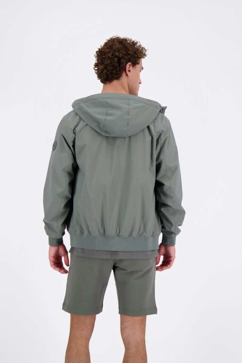 Airforce | hooded four-way strecht castor gray