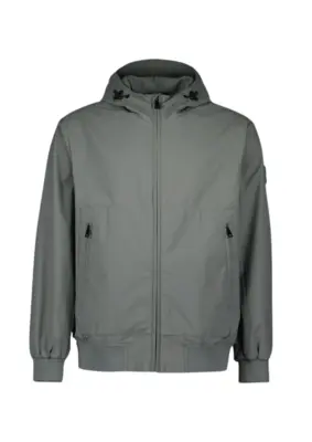 Airforce | hooded four-way strecht castor gray