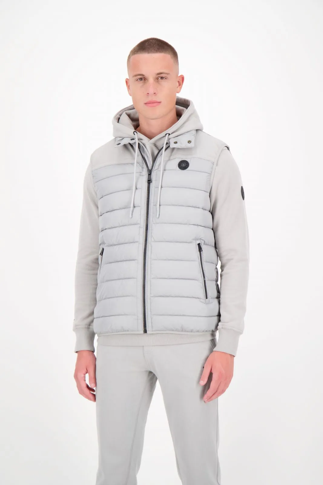 Airforce | padded bodywarmer paloma grey