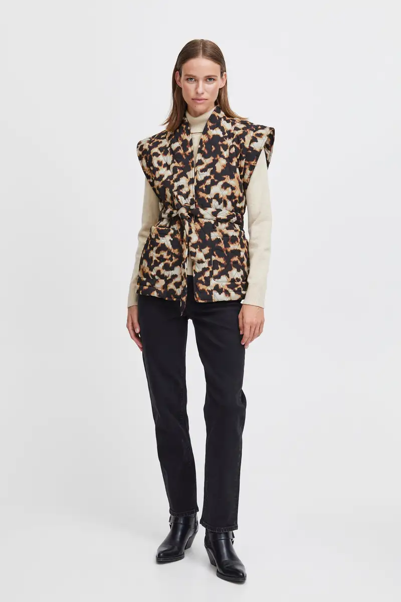 B.YOUNG | BYDAIMA WAISTCOAT Toasted Coconut