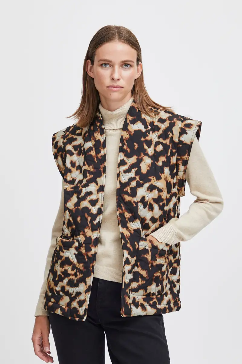 B.YOUNG | BYDAIMA WAISTCOAT Toasted Coconut