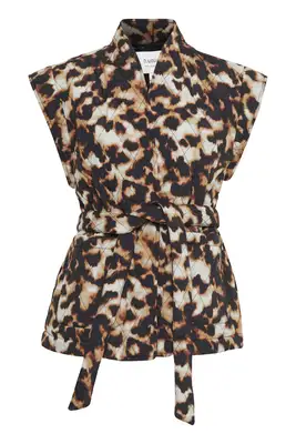 B.YOUNG | BYDAIMA WAISTCOAT Toasted Coconut
