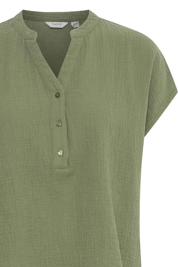 B.YOUNG | Byiberlin vneck shirt - olivine