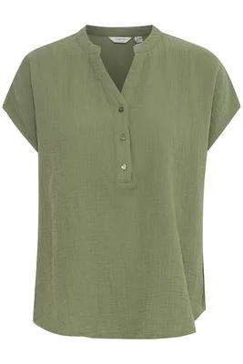 B.YOUNG | Byiberlin vneck shirt - olivine