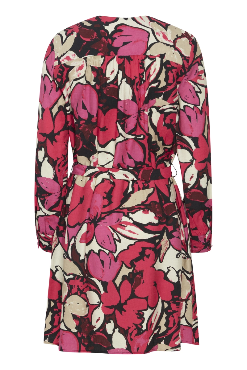 B.YOUNG | Byjanina aop dress raspberry sorbet