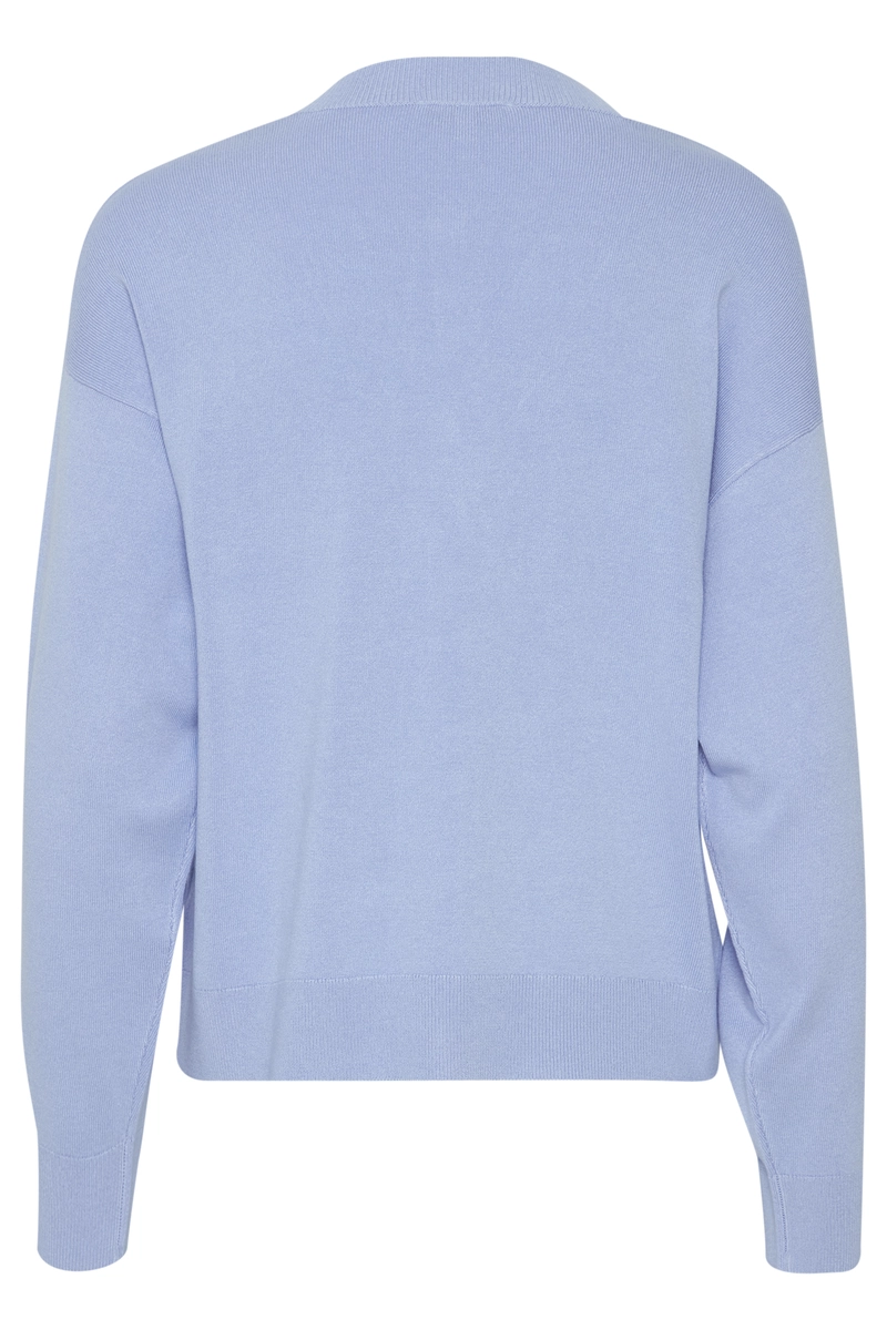 B.YOUNG | BYMMORLA VNECK CARDIGAN - 2 Vista Blue