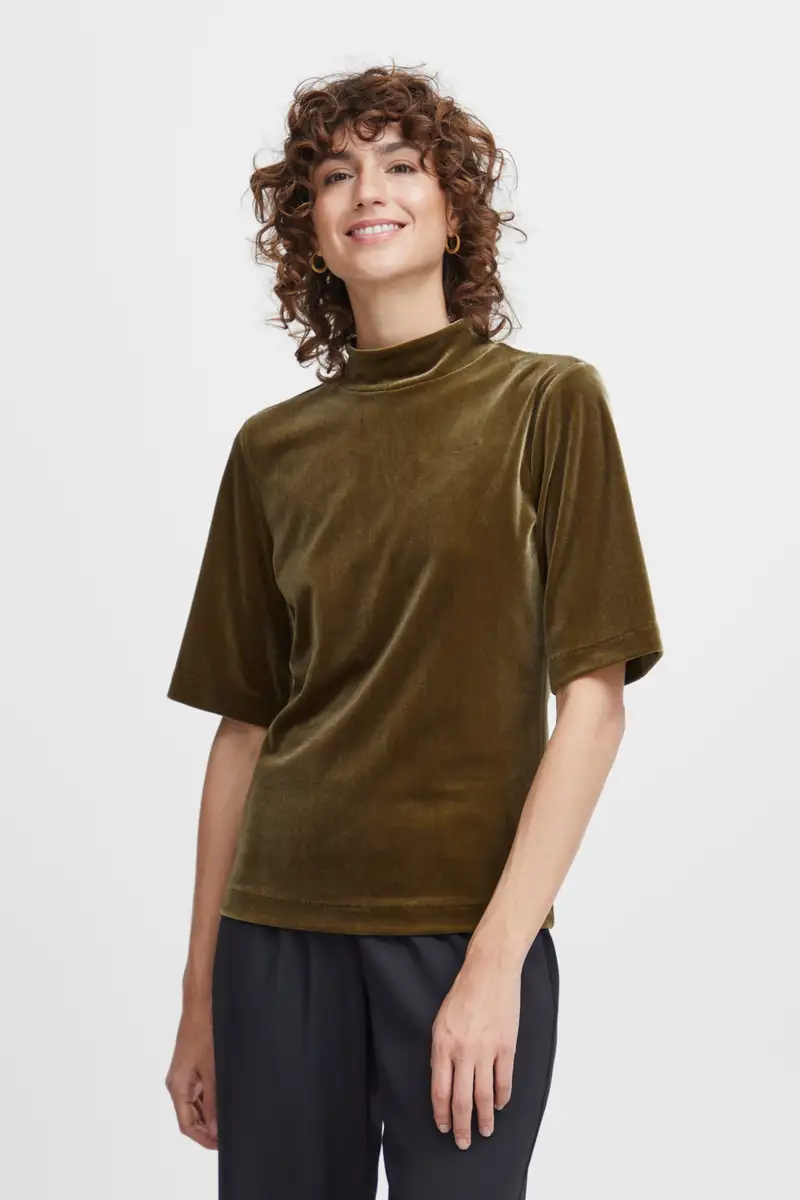 B.Young | BYPERLINA SS TSHIRT Military Olive