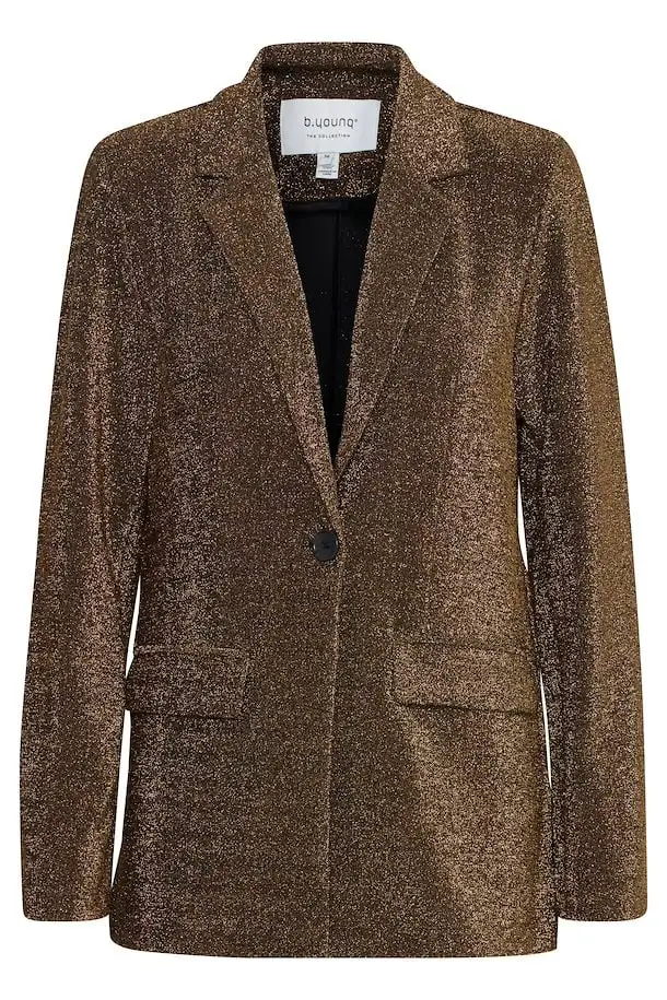 B.YOUNG | BYTACHA BLAZER Gold mix