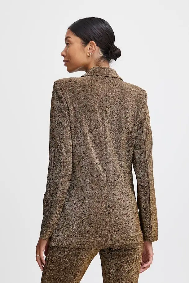 B.YOUNG | BYTACHA BLAZER Gold mix
