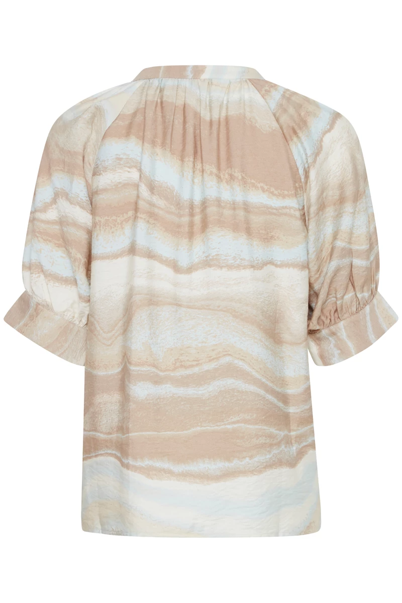 B.YOUNG | ihamma blouse cement marble m