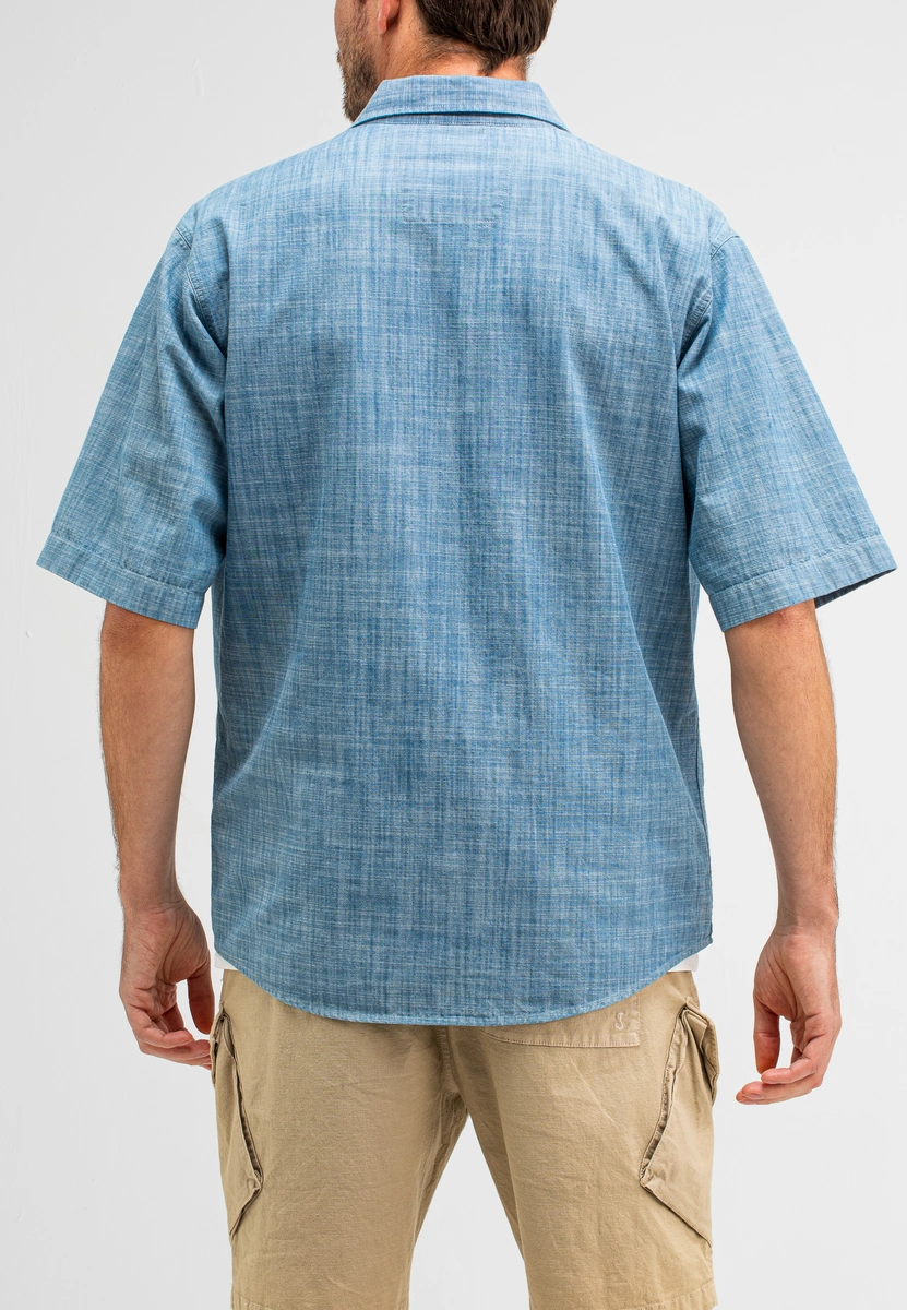 Butcher of Blue | Anthony resort chambray shirt ss