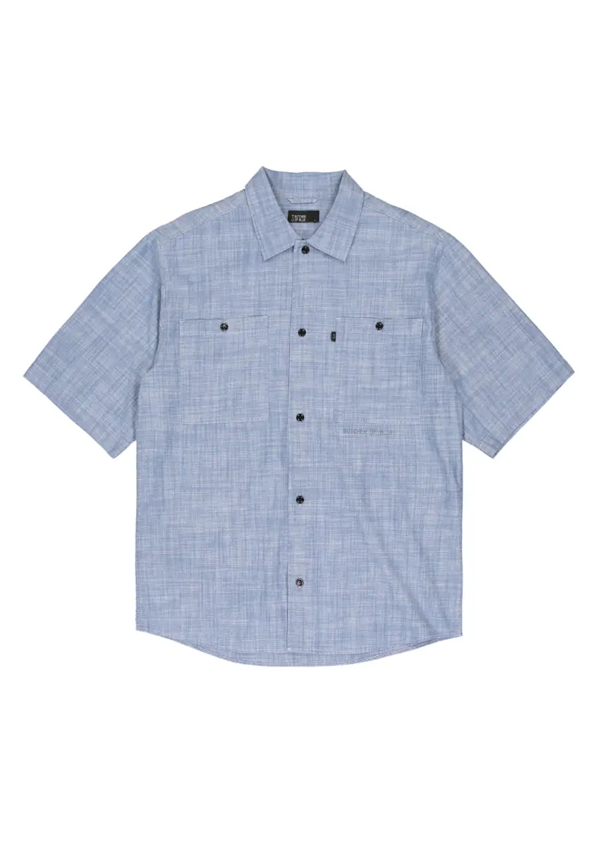 Butcher of Blue | Anthony resort chambray shirt ss