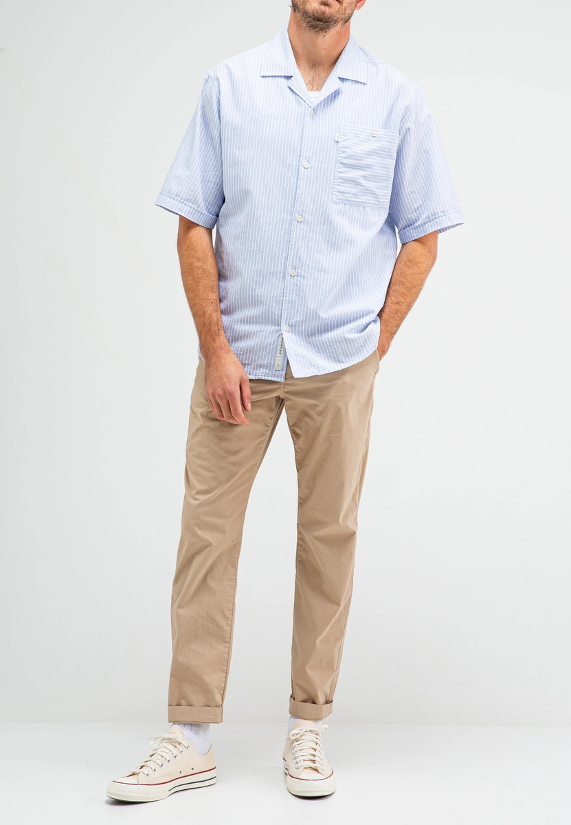 Butcher of Blue | Anthony resort stripe shirt ss