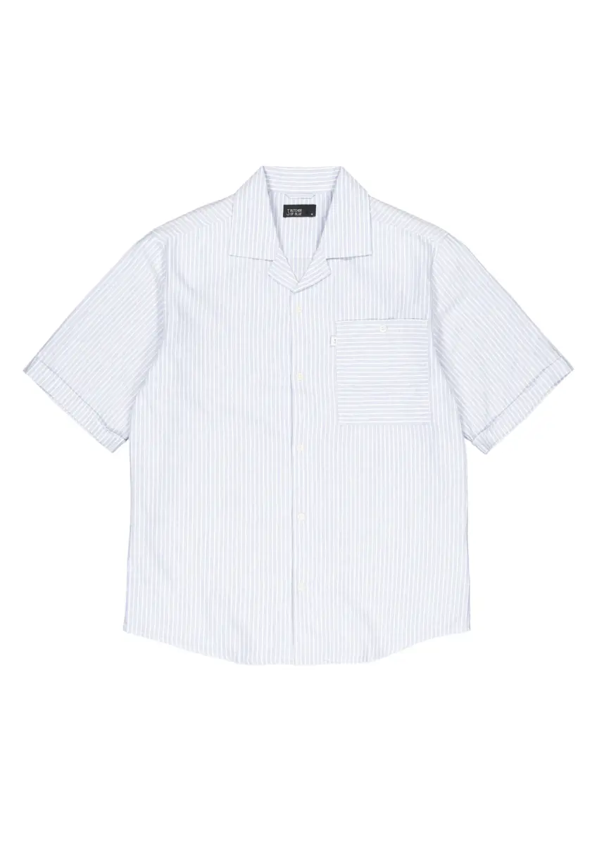 Butcher of Blue | Anthony resort stripe shirt ss