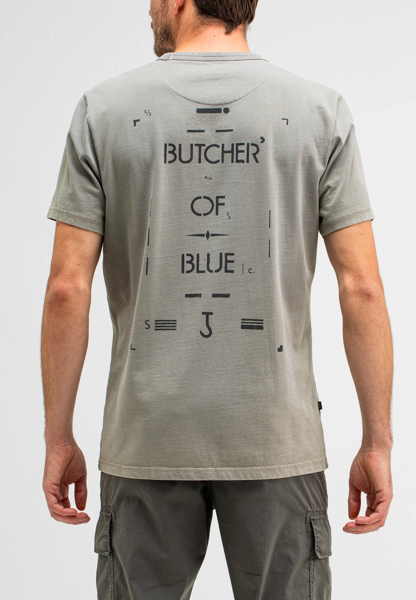 Butcher of Blue | Army stencil tee