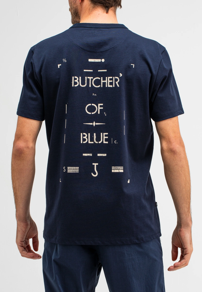 Butcher of Blue | Army stencil tee