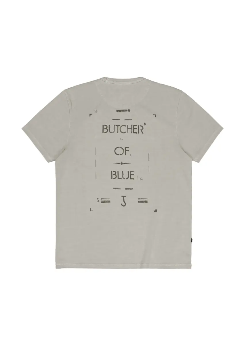 Butcher of Blue | Army stencil tee