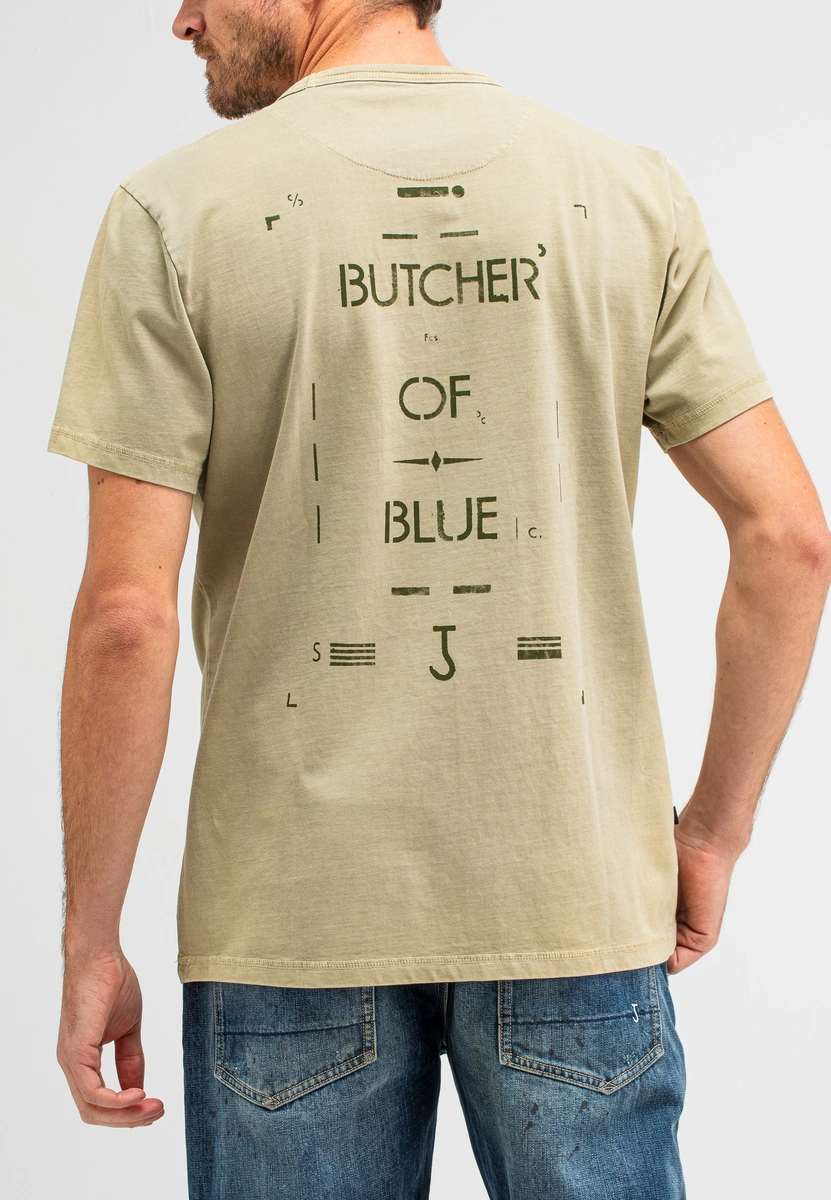 Butcher of Blue | Army stencil tee