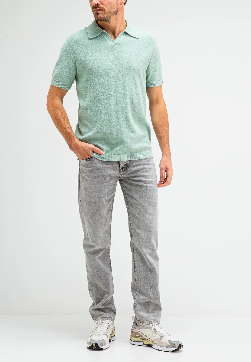 Butcher of Blue | Boucle knit polo