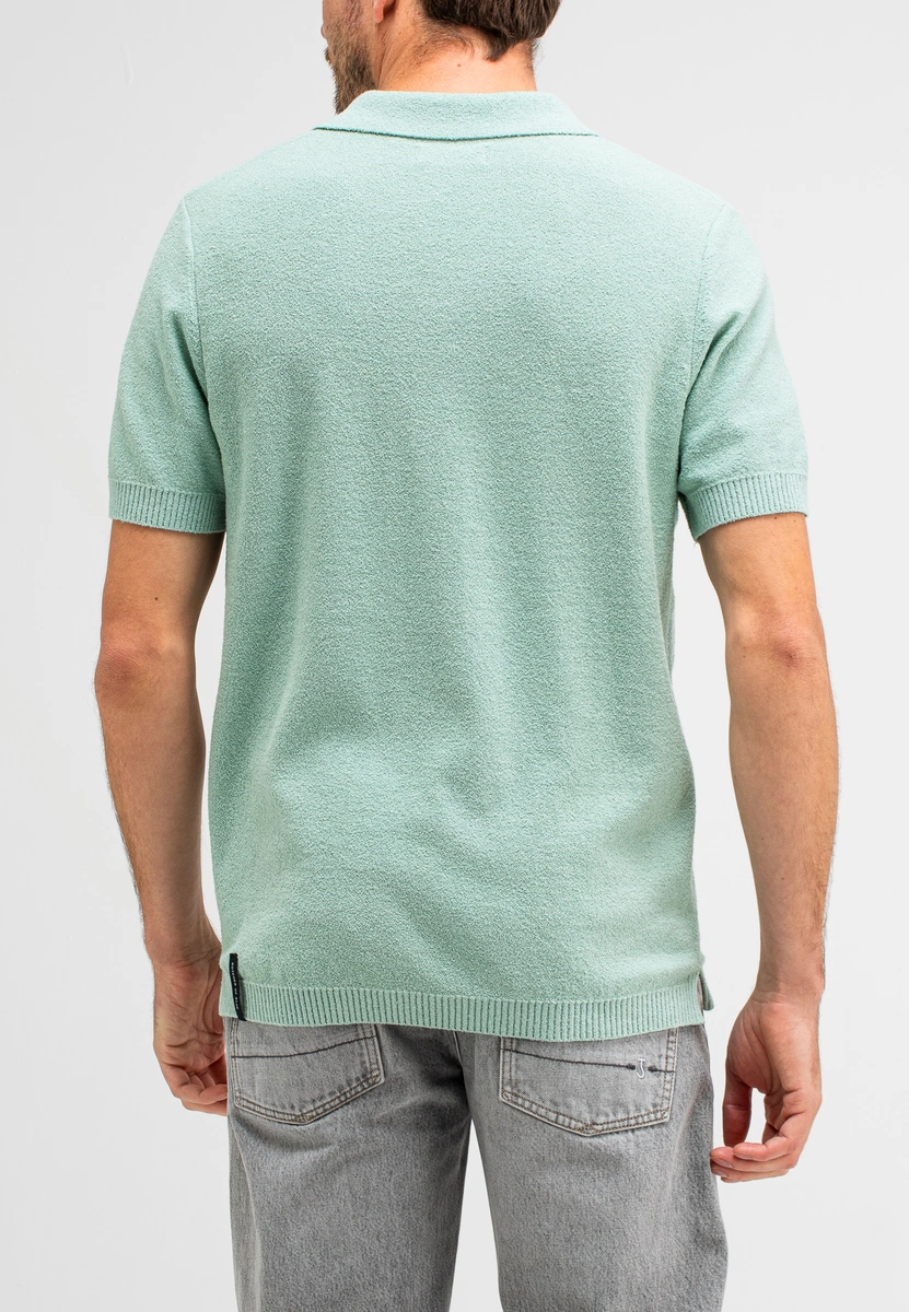Butcher of Blue | Boucle knit polo