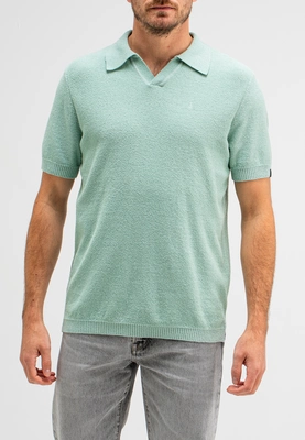 Butcher of Blue | Boucle knit polo