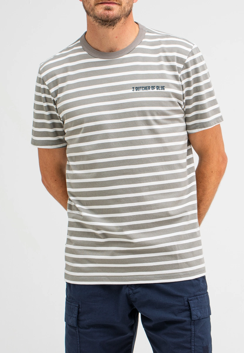 Butcher of Blue | Classic stripe butcher tee