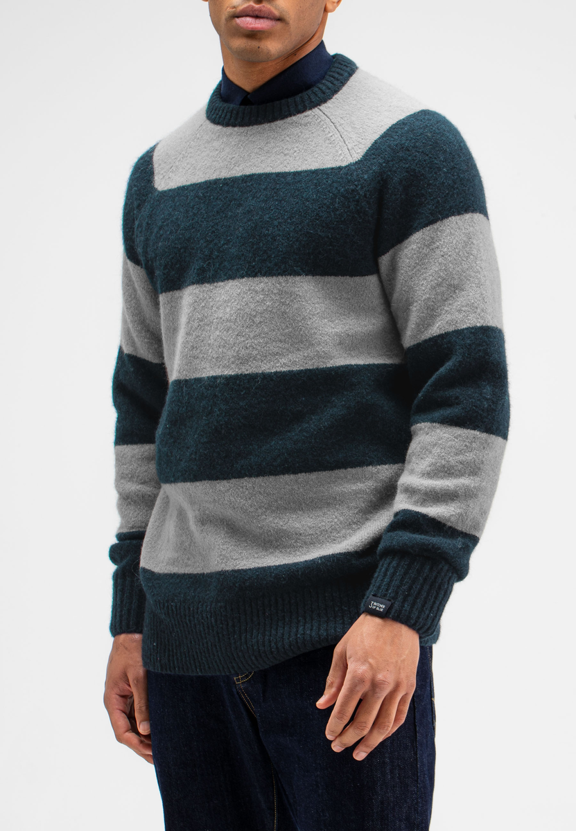 Butcher of Blue | Edmund stripe crew