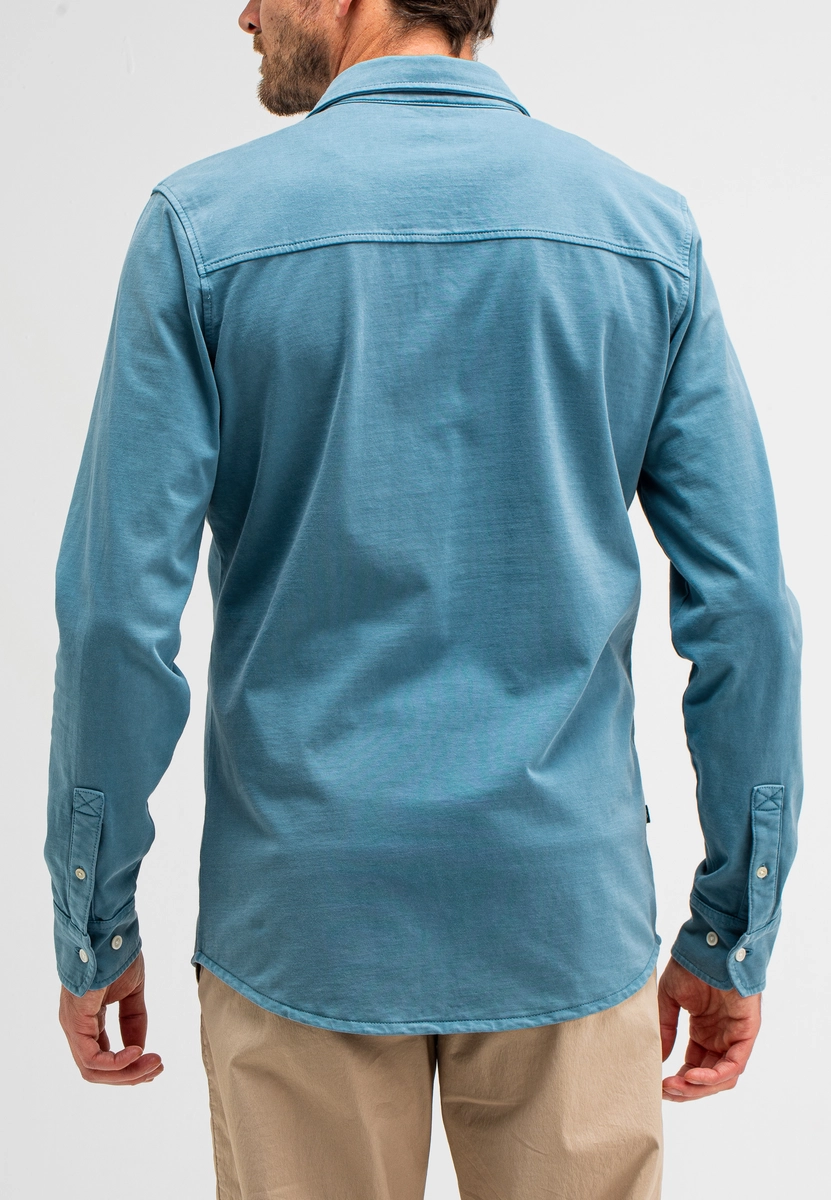 Butcher of Blue | Finn pocket jersey overshirt
