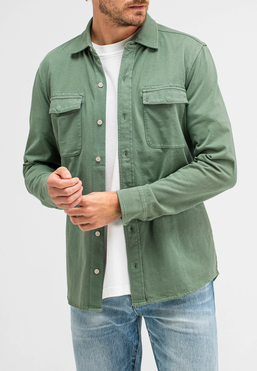 Butcher of Blue | Finn pocket jersey overshirt