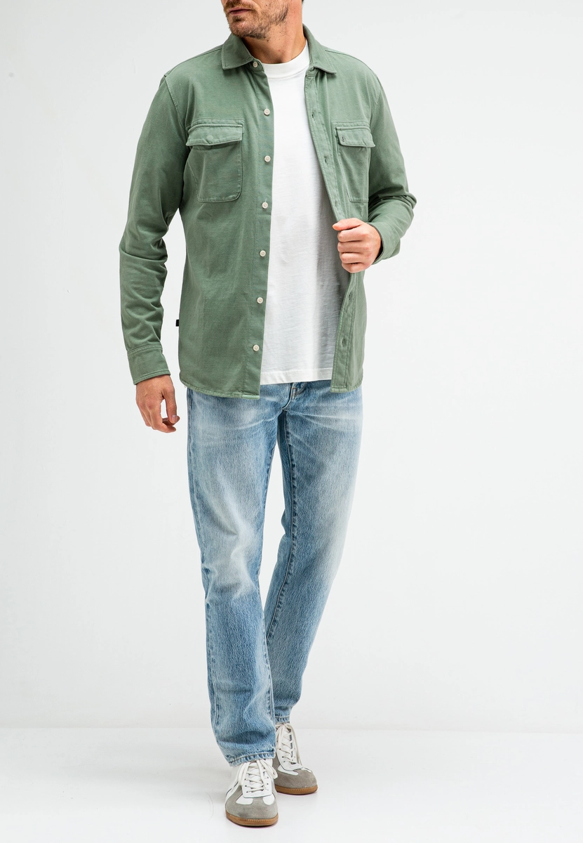 Butcher of Blue | Finn pocket jersey overshirt