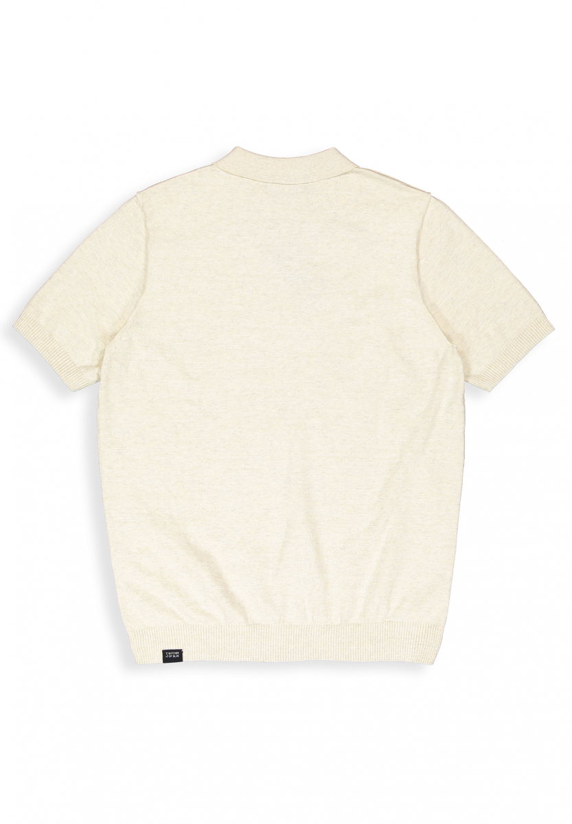 Butcher of Blue | Lt clifden polo beige grey