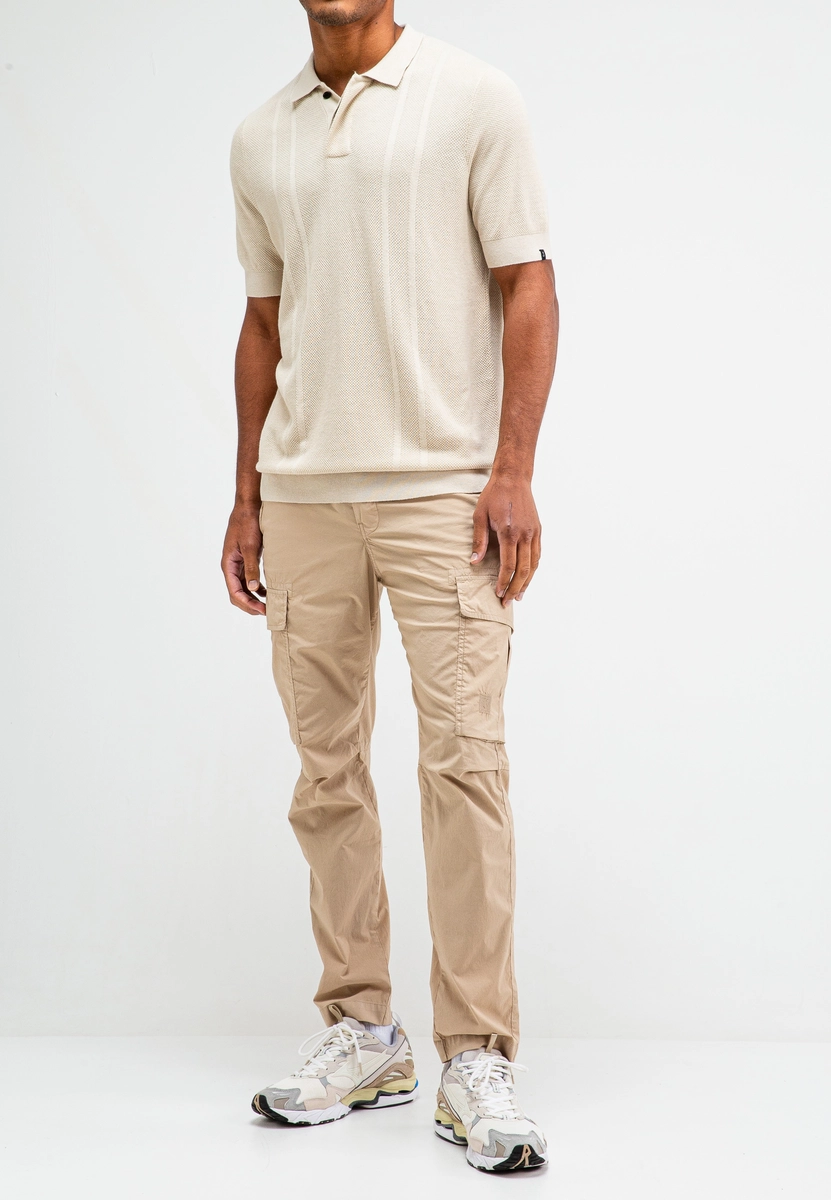 Butcher of Blue | Polo camp but th ss d beige
