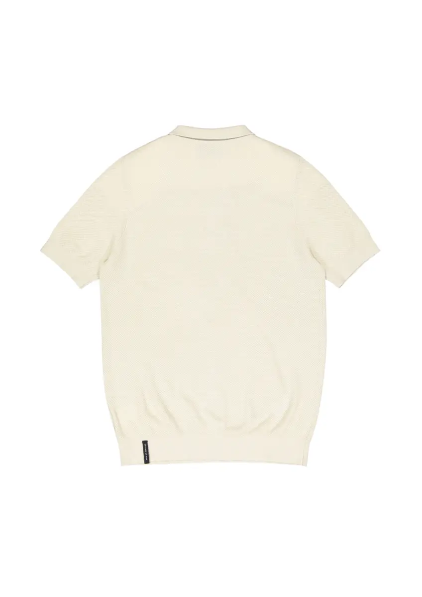 Butcher of Blue | Polo camp but th ss d beige