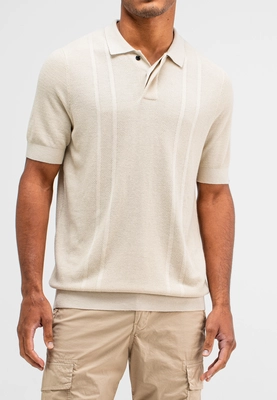 Butcher of Blue | Polo camp but th ss d beige