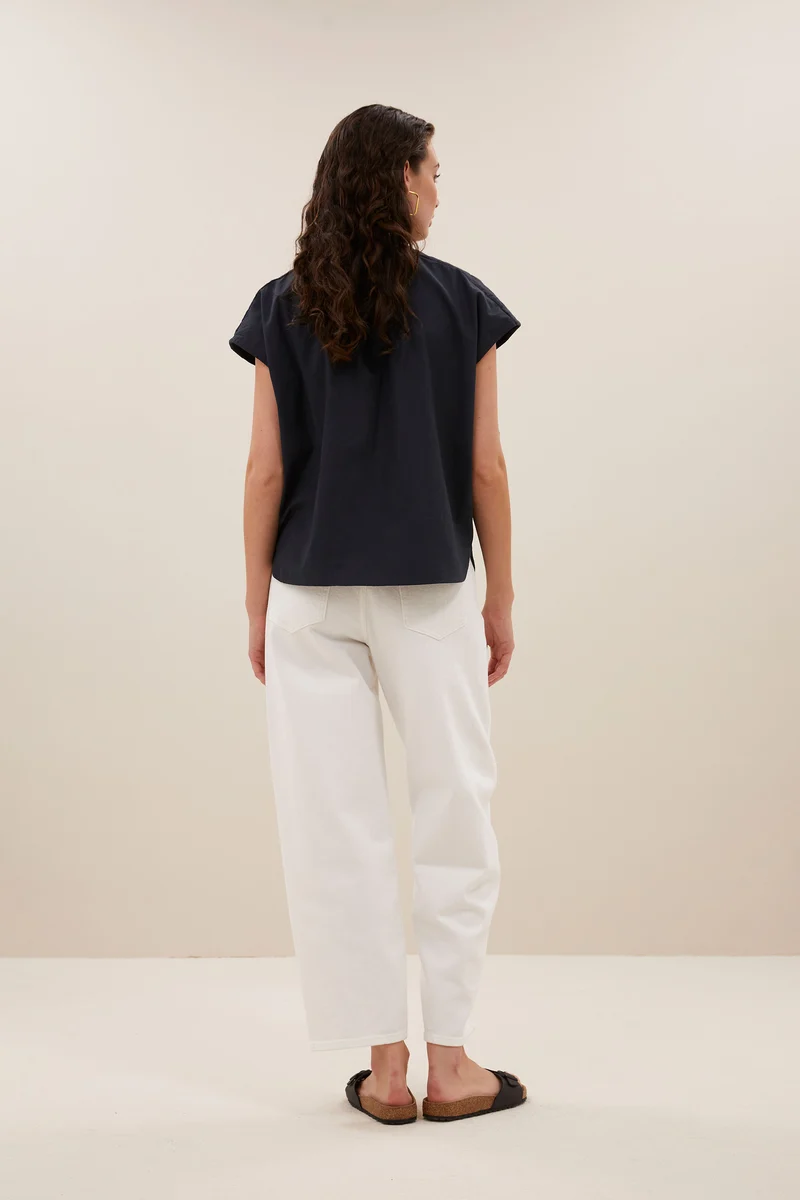 By Bar | Amie poplin blouse