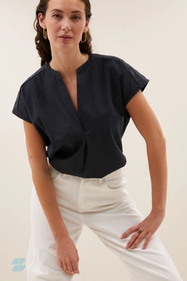 By Bar | Amie poplin blouse