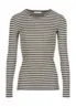 By Bar | Basic ls stripe top