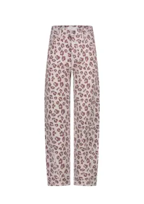 By Bar | Begum pink cheetah pants
