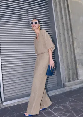 By-Bar | Benji lurex pants