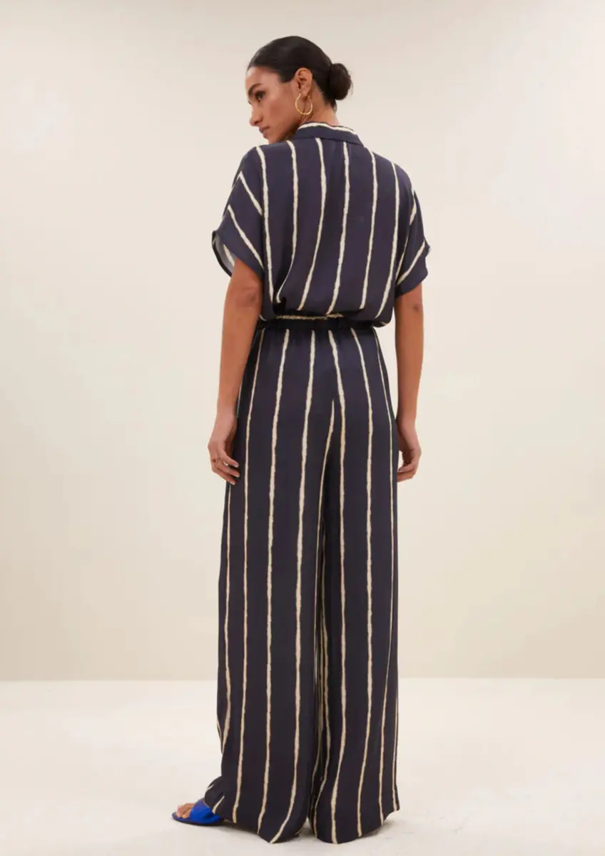 By-Bar | Benji tie dye stripe pants