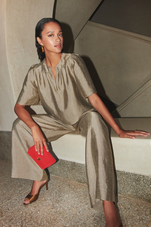 By-bar | Blake gloss blouse