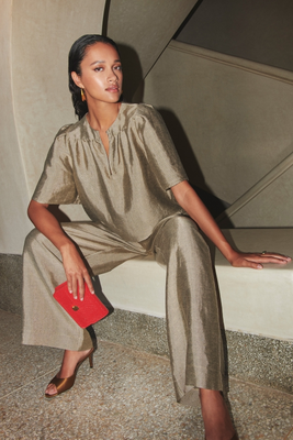 By-bar | Blake gloss blouse