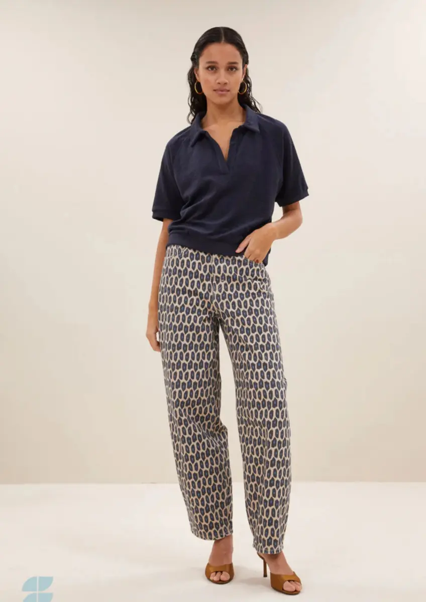 By Bar | Harper slub top