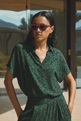 By Bar | Karly spotted blouse