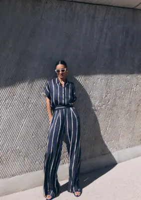 By-Bar | Karly tie dye stripe blouse