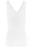 By Bar | Lace singlet off white