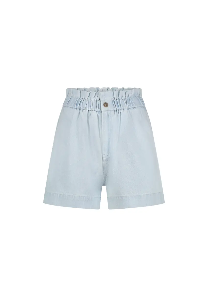 By Bar | Leon bleached denim short