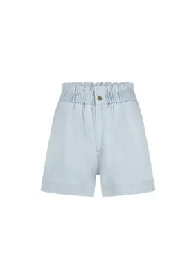 By Bar | Leon bleached denim short