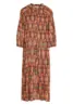 By-Bar | Loulou summer ikat dress 674 summer ikat print